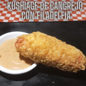 04.- Kushiage Cangrejo Filadelfia