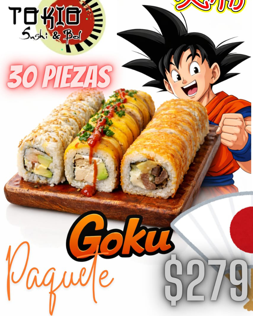 PAQUETE GOKU